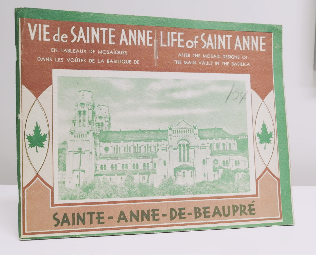 (SAINTEANNEDEBEAUPRE) Vie de sainte Anne en tableaux de mosaïques dans les voûtes de la